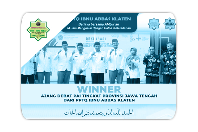 Juara 2 Lomba Debat PAI Tingkat Provinsi Jawa Tengah