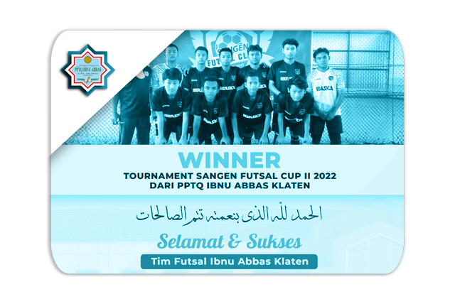 Juara 1 Sangen Futsal Cup 2022