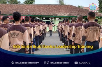 985 Santri Ikuti Ibaska Leadership Training