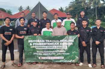 Pengiriman Relawan Santri ke Bencana Gempa Bumi di Cianjur