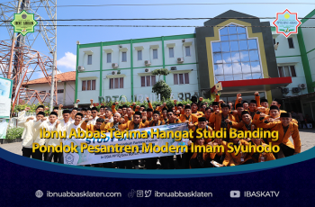 Ibnu Abbas Terima Hangat Studi Banding Pondok Pesantren Modern Imam Syuhodo