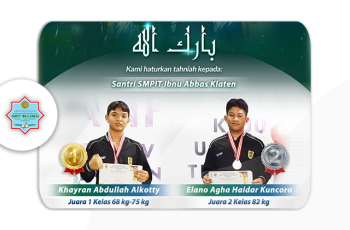 Juara 1 Kejuaraan Provinsi (Kejurprov) Gulat Remaja Tingkat Provinsi Jawa Tengah