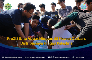 ProZIS Ibnu Abbas Himpun 65 Hewan Qurban, Distribusinya Hingga Palestina
