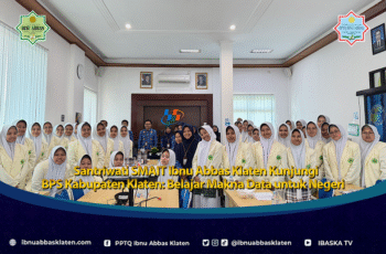 Santriwati SMAIT Ibnu Abbas Klaten Kunjungi BPS Kabupaten Klaten: Belajar Makna Data untuk Negeri